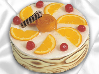 lezzetli pasta satisi 4 ile 6 kisilik yas pasta portakalli pasta  Kırşehir ucuz çiçek gönder 