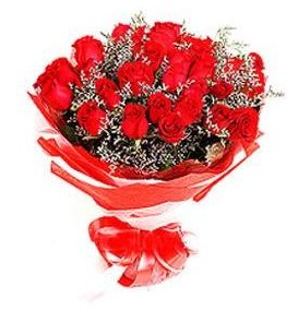  Kırşehir çiçek online çiçek siparişi  12 adet kırmızı güllerden görsel buket
