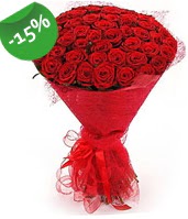 51 adet kırmızı gül buketi özel hissedenlere  Kırşehir hediye çiçek yolla 