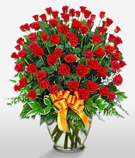 Görsel vazo içerisinde 101 adet gül  Kırşehir çiçek siparişi vermek 