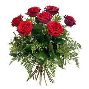  Kırşehir internetten çiçek siparişi  7 adet kırmızı gülden buket