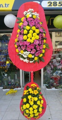 Çift katlı düğün nikah açılış çiçek modeli  Kırşehir internetten çiçek siparişi 